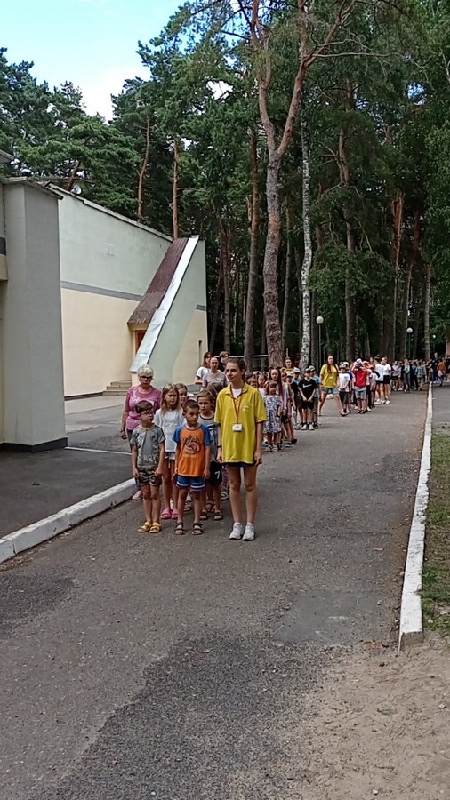 Торжественное закрытие третьей лагерной смены