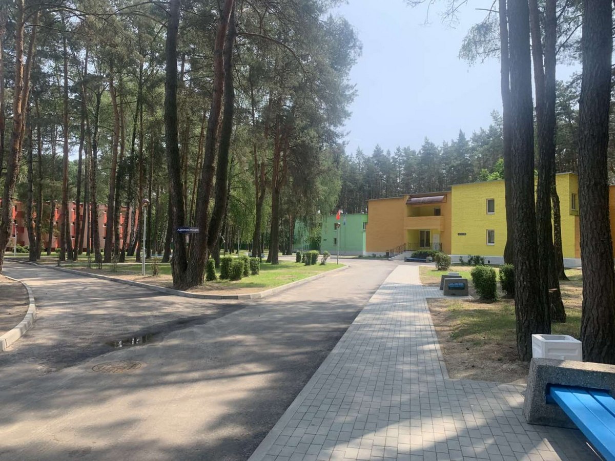 Завершение благоустройства лагеря