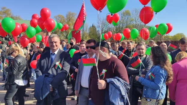 Митинг в Брестской крепости