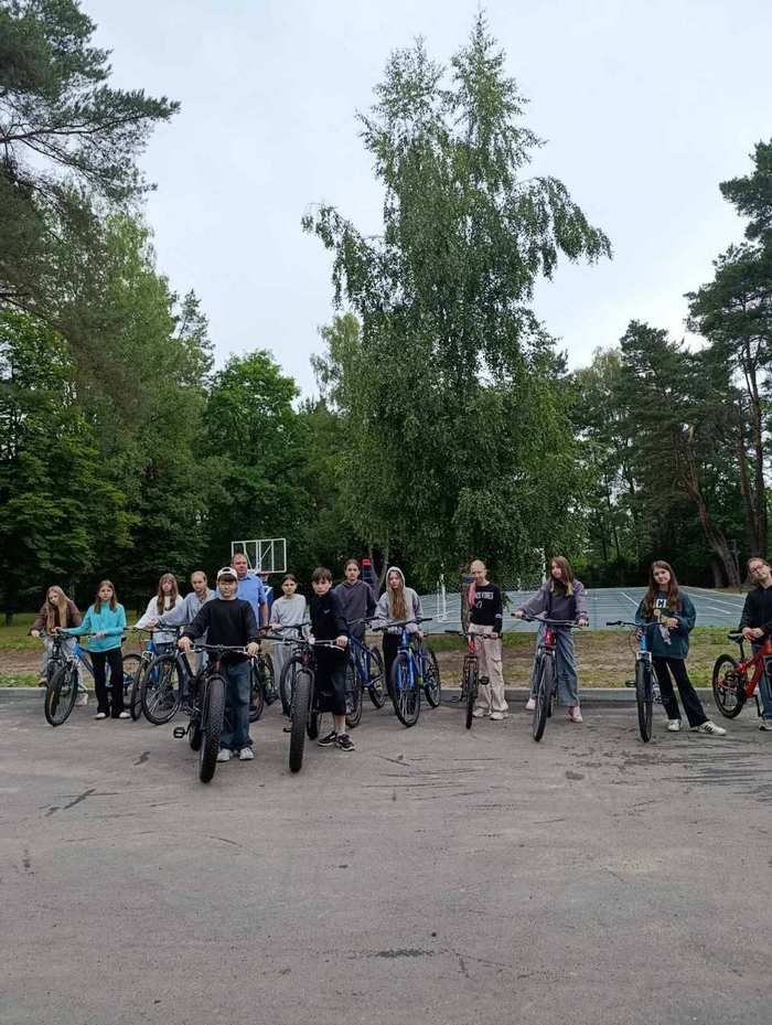 Велосипедная прогулка